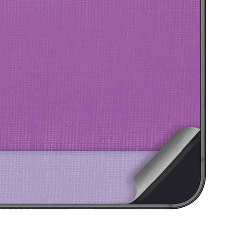 Radiant Orchid Color Block Galaxy S24 Plus Skin