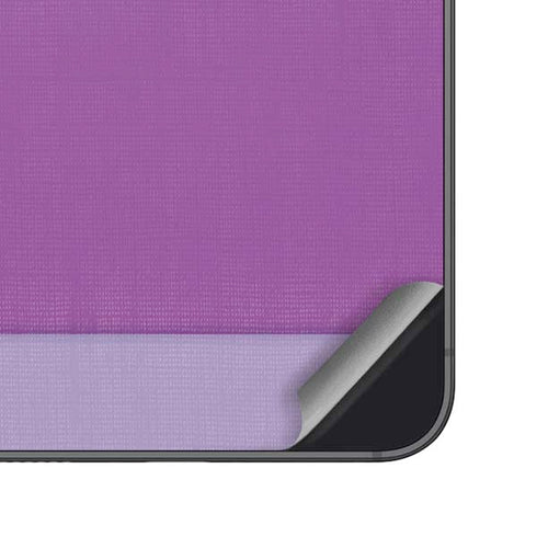 Radiant Orchid Color Block Galaxy S25 Skin