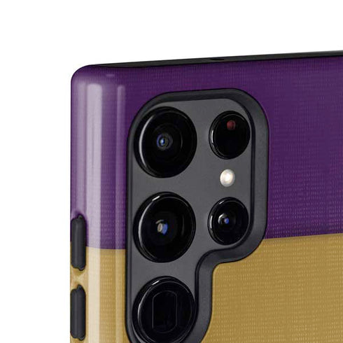 Radiant Orchid Color Block Galaxy S25 Ultra Impact Case