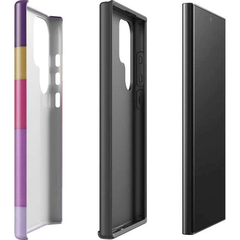 Radiant Orchid Color Block Galaxy S25 Ultra Impact Case
