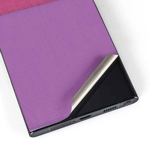 Radiant Orchid Color Block Galaxy S24 Ultra Skin