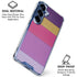 Radiant Orchid Color Block Galaxy S25 Clear Case