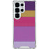 Radiant Orchid Color Block Galaxy S25 Ultra Clear Case