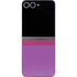 Radiant Orchid Color Block Galaxy Z Flip6 Skin