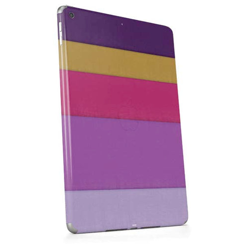 Radiant Orchid Color Block Apple iPad Skin