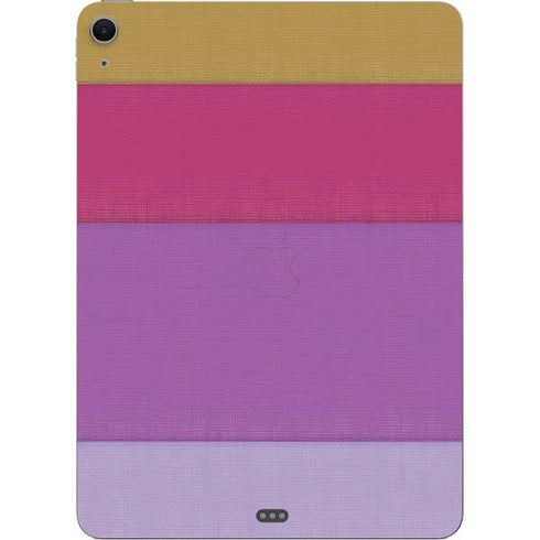 Radiant Orchid Color Block Apple iPad Air Skin