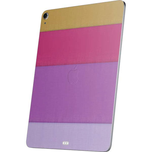 Radiant Orchid Color Block Apple iPad Air Skin