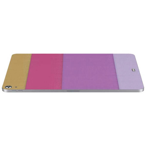 Radiant Orchid Color Block Apple iPad Air Skin