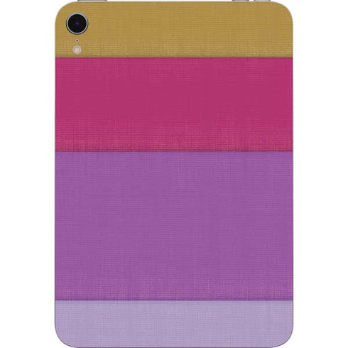 Radiant Orchid Color Block Apple iPad Mini Skin