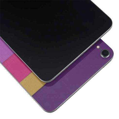 Radiant Orchid Color Block Apple iPad Mini Skin