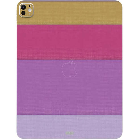 Radiant Orchid Color Block iPad Pro 13in M4 (2024) Skin