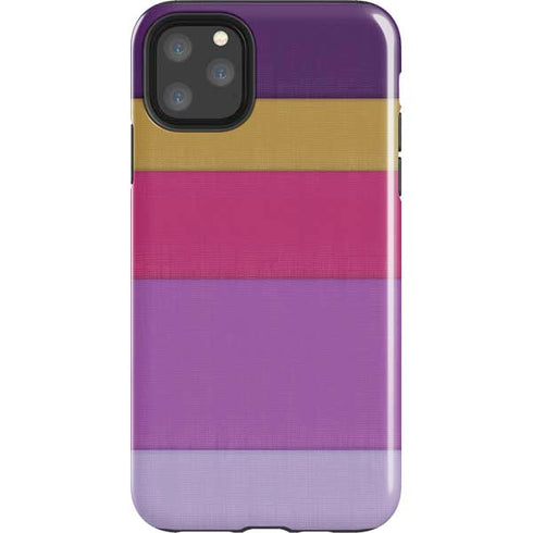 Radiant Orchid Color Block iPhone Cases