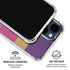 Radiant Orchid Color Block iPhone 15 Clear Case