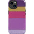 Radiant Orchid Color Block iPhone 15 Impact Case