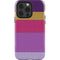 Radiant Orchid Color Block iPhone 15 Pro Impact Case