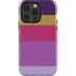 Radiant Orchid Color Block iPhone 15 Pro Impact Case