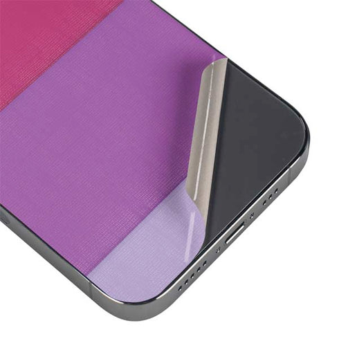 Radiant Orchid Color Block iPhone 15 Pro Max Skin