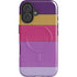 Radiant Orchid Color Block iPhone 16 Magsafe Impact Case