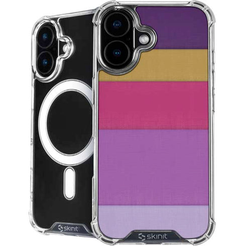 Radiant Orchid Color Block iPhone 16 Plus MagSafe Case