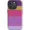 Radiant Orchid Color Block iPhone 16 Pro Impact Case