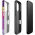 Radiant Orchid Color Block iPhone 16 Pro Impact Case