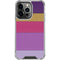 Radiant Orchid Color Block iPhone 16 Pro Max Clear Case
