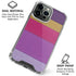 Radiant Orchid Color Block iPhone 16 Pro Max Clear Case