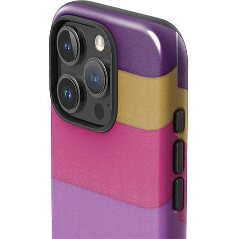 Radiant Orchid Color Block iPhone 16 Pro Max Impact Case