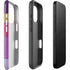 Radiant Orchid Color Block iPhone 16 Pro Max Impact Case