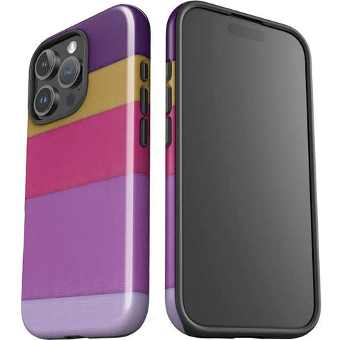 Radiant Orchid Color Block iPhone 16 Pro Max Impact Case