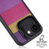 Radiant Orchid Color Block iPhone 16e Kickstand Case