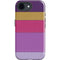 Radiant Orchid Color Block iPhone 16e Impact Case