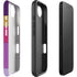 Radiant Orchid Color Block iPhone 16e Impact Case