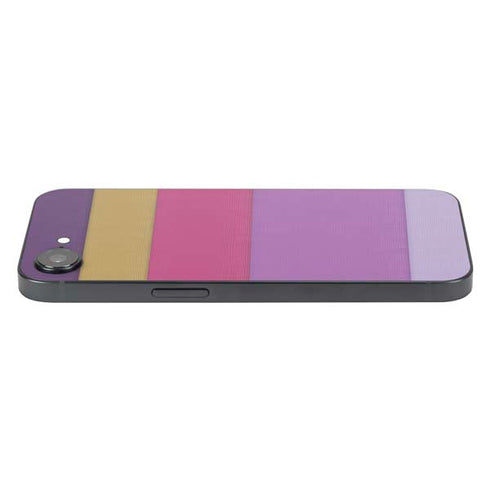 Radiant Orchid Color Block iPhone 16e Skin
