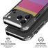 Radiant Orchid Color Block iPhone 18 Pro Clear Case