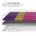 Radiant Orchid Color Block MacBook Cases