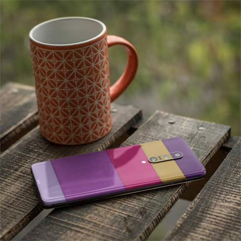 Radiant Orchid Color Block OnePlus 7 Pro Skin