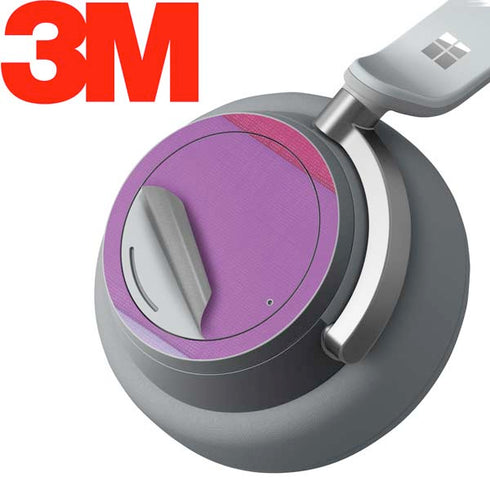 Radiant Orchid Color Block Surface Headphones Skin