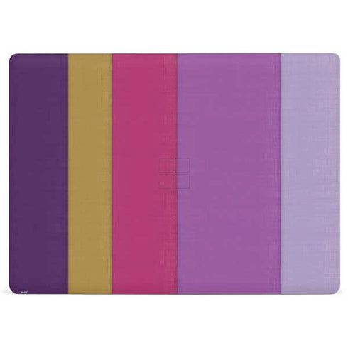 Radiant Orchid Color Block Surface Laptop 2 Skin