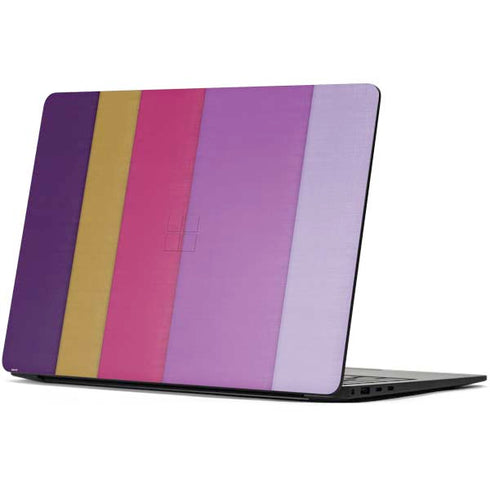 Radiant Orchid Color Block Surface Laptop 7 13.8in Skin