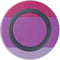 Radiant Orchid Color Block Wireless Charger Skin