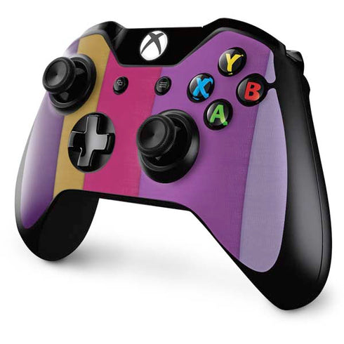 Radiant Orchid Color Block Xbox One Controller Skin