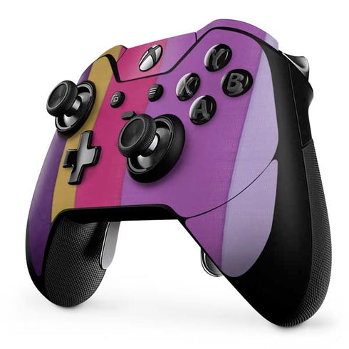 Radiant Orchid Color Block Xbox One Elite Controller Skin