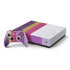 Radiant Orchid Color Block Xbox One S All-Digital Edition Bundle Skin