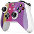 Radiant Orchid Color Block Xbox One S All-Digital Edition Bundle Skin