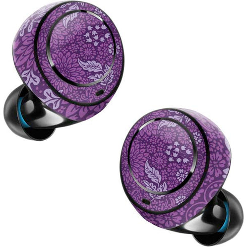 Radiant Orchid Floral Amazon Echo Buds Skin