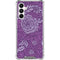 Radiant Orchid Floral Galaxy A16 5G Clear Case