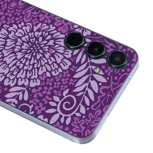 Radiant Orchid Floral Galaxy A35 5G Skin
