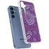 Radiant Orchid Floral Galaxy A55 5G Clear Case