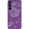 Radiant Orchid Floral Galaxy A55 5G Skin